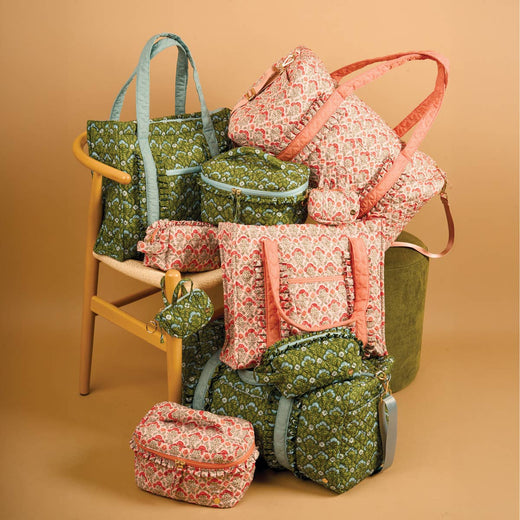 Quilted Cosmetic Pouch