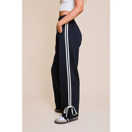 Bow Detail Track Pants