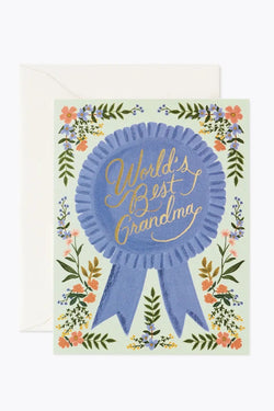 World's Best Grandma Card