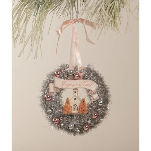 Bethany Lowe Pastel Wreath-Pink