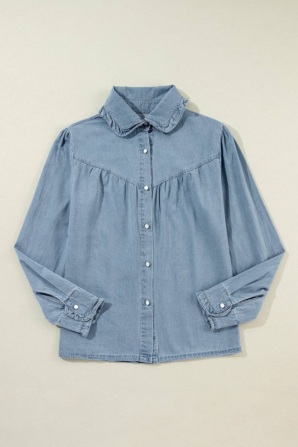 Collar Chambray Shirt