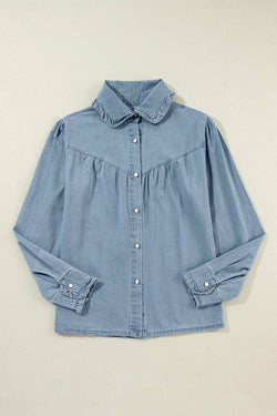 Collar Chambray Shirt