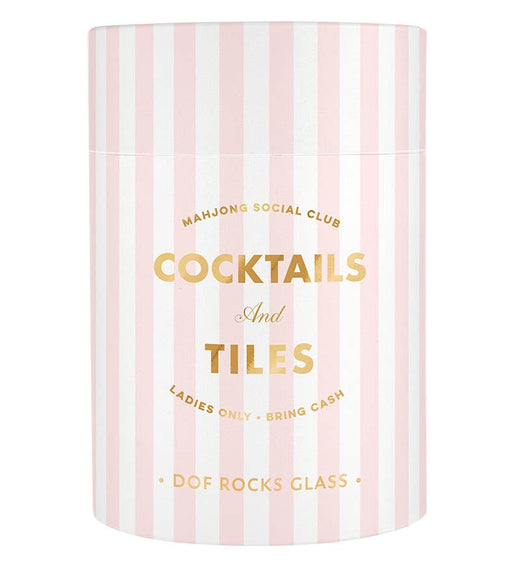 Gold Foil DOF Rocks Glass - Cocktails and Tiles