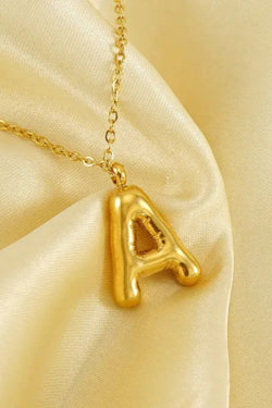 Balloon Initial Necklace