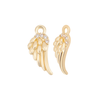Gold Angel Wing Charm