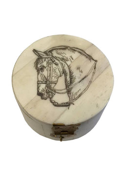 Horse Head Trinket Box