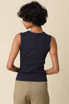 Kenny V-Neck Fitted Tank