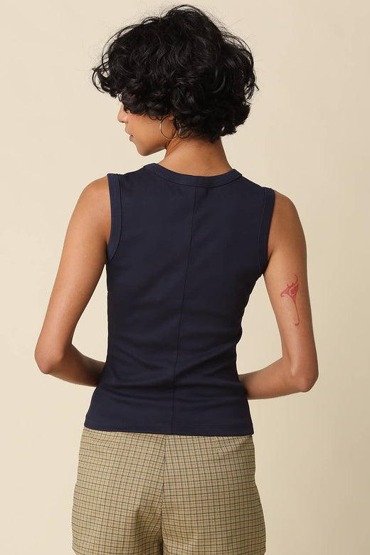 Kenny V-Neck Fitted Tank