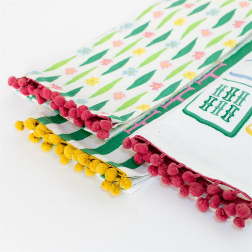 Mahjong Tea Towels
