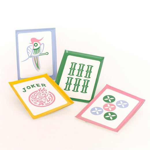Mahjong Tile Paper Plates