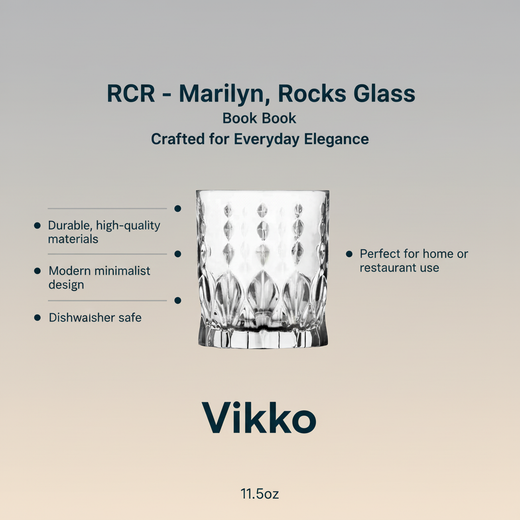 Marilyn Rocks Glass, 11.5oz
