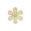 Slider Gold Flower Charm
