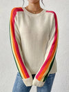 Rainbow Knit Sweater