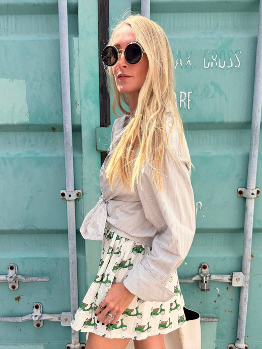 Panel Mini Skirt