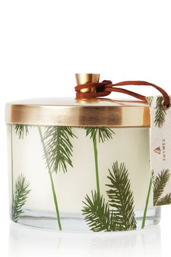 Frasier Fir Poured Candle Pine Needle 3-Wick
