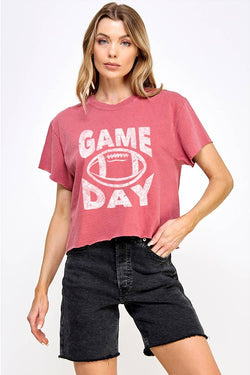 "Game Day" Vintage Graphic Tee