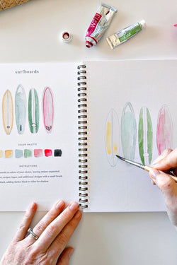 Tropical Watercolor Workbook by Emily Lex