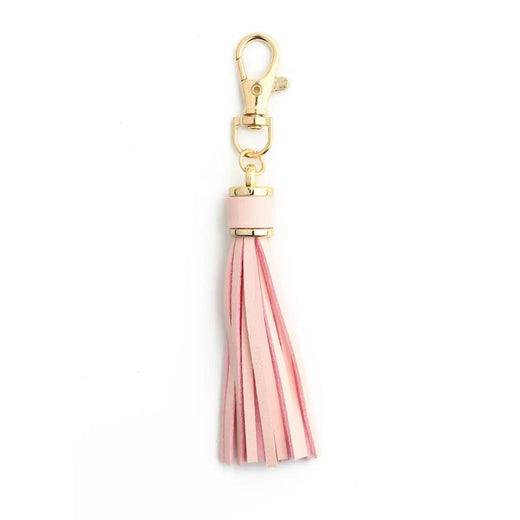 Leather Fringe Keychain