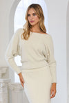 Shimmer Knit Sweater
