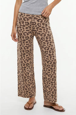 Leopard Sweater Pants