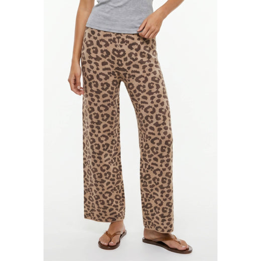 Leopard Sweater Pants