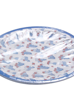 Horse and Roses Paper Plates