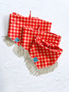 Plaid Fringe Dog Bandana