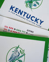 Kentucky: A Fun Mahjong Playing Card (Set of 4)