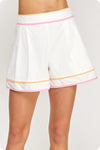 Piping Detail Shorts