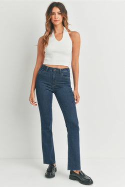 Slim Bootcut with Scissor Cut Jeans