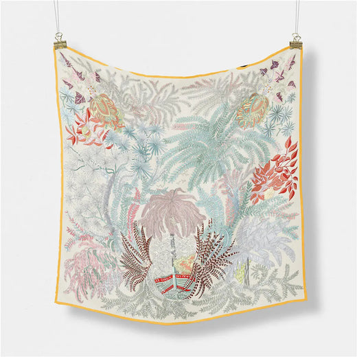 Silky Satin Square Scarf