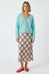 Button up V neck cardigan