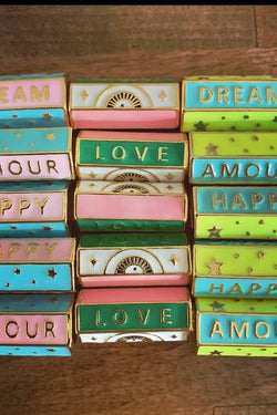 Enamel Tube Slider Charm