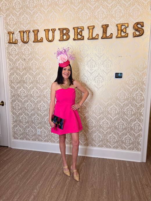 Fit And Flare Bow Detail Dress
