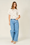 Lace Floral Blouse