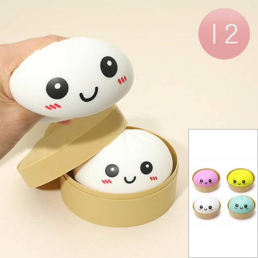 Mystery Squishy Dumpling Stress Relief Squeeze Toy