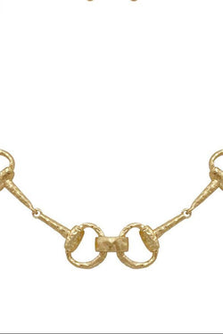 Horsebit Link Necklace