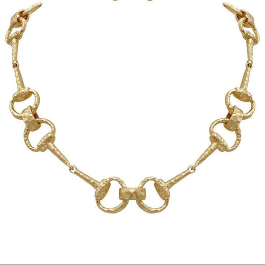 Horsebit Link Necklace