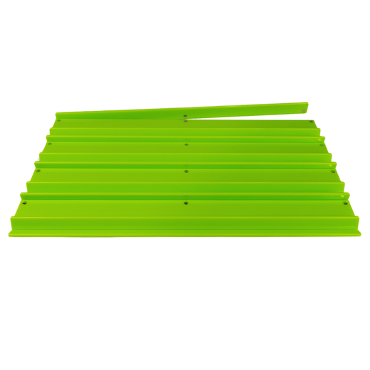 Mahjong Racks, Premium Acrylic  (4 Racks + 4 Pushers)