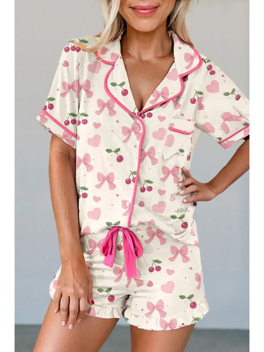 Cherry Chic Pj Set