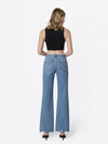 High Rise Slant Vintage Flare JeansI