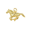 Gold Running Horse