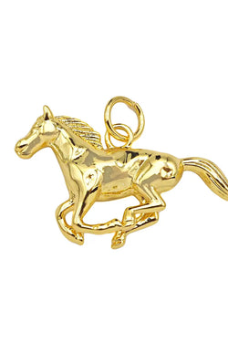 Gold Running Horse