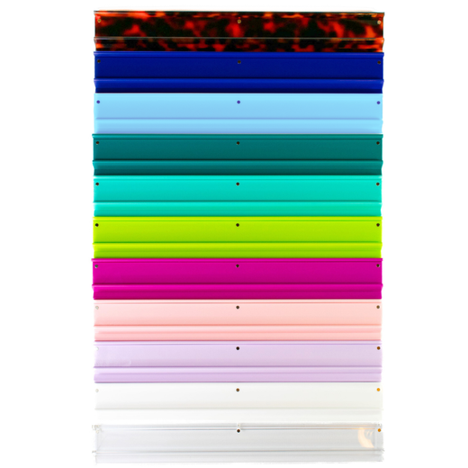 Mahjong Racks, Premium Acrylic  (4 Racks + 4 Pushers)