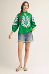 Baroque Applique Top