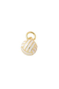 Gold Spike Volleyball Charm