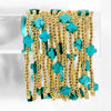 3mm Stretch Bracelets with Stone Crosses