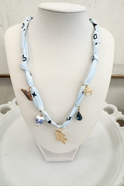 UK Scarf Charm Necklace