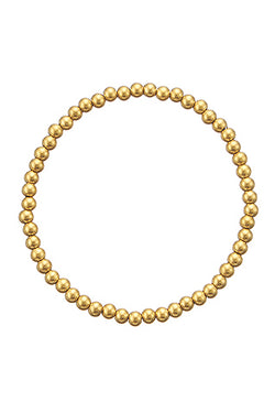 4mm Ball Beads Stainless Steel Bracelet