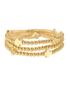Cross Station CCB Ball Bracelet Set